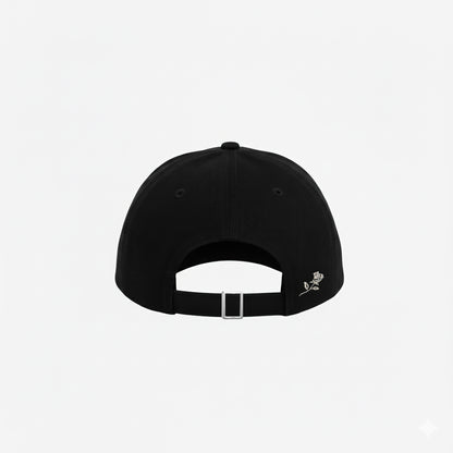 Black Dominican Republic dad cap