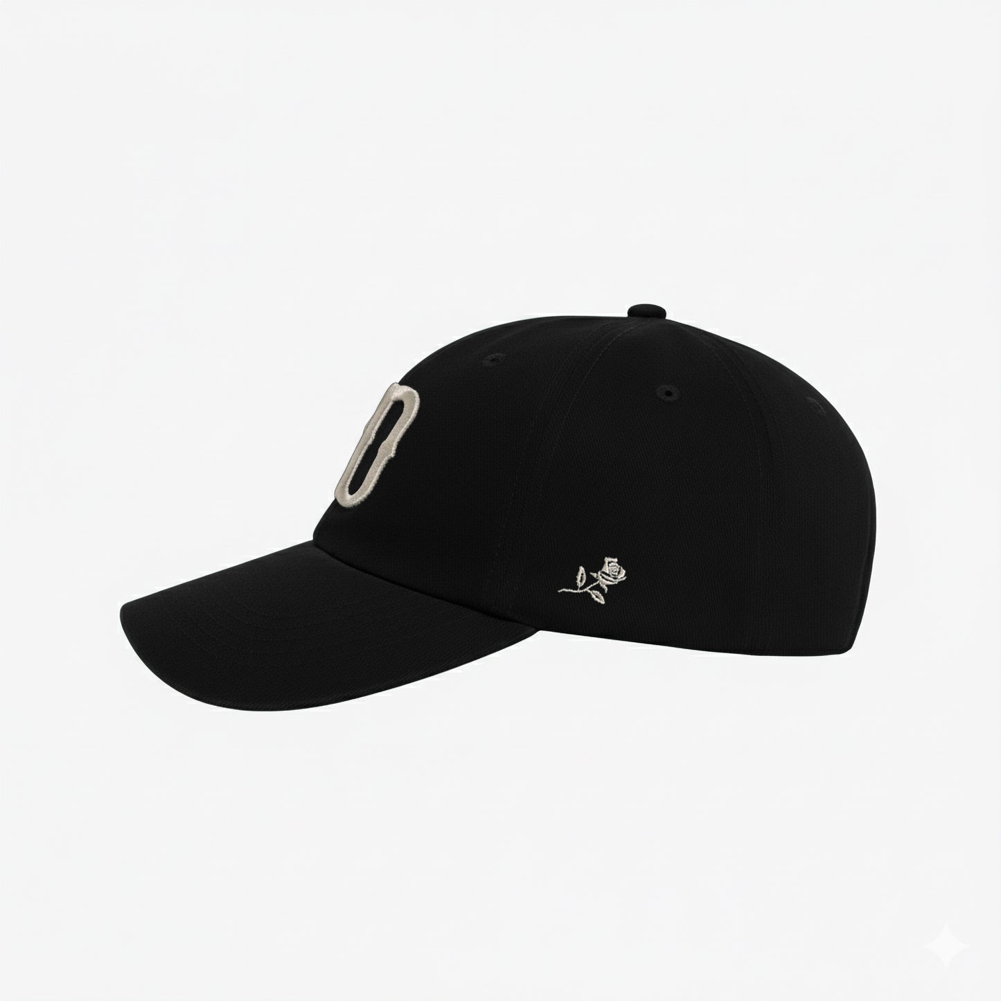 Black Dominican Republic dad cap