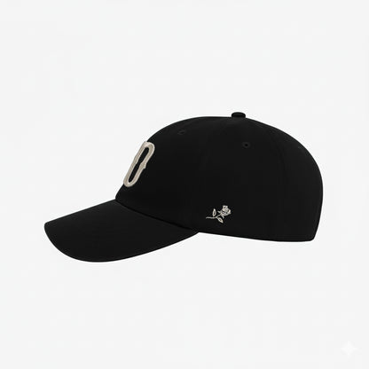 Black Dominican Republic dad cap