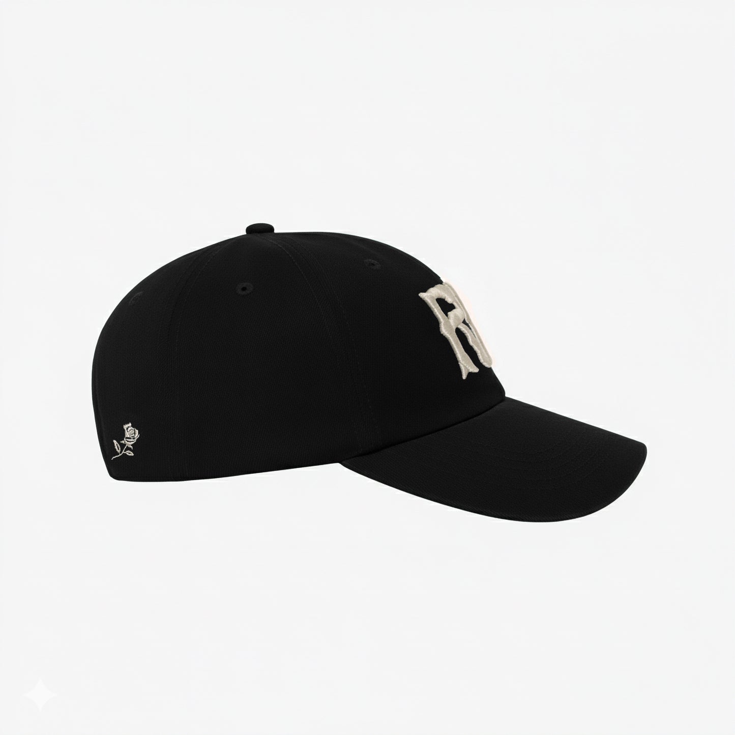 Black Dominican Republic dad cap