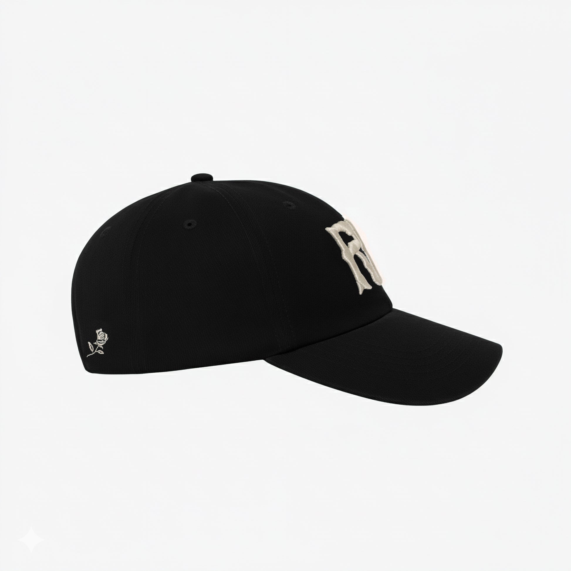 Black Dominican Republic dad cap