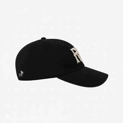 Black Dominican Republic dad cap