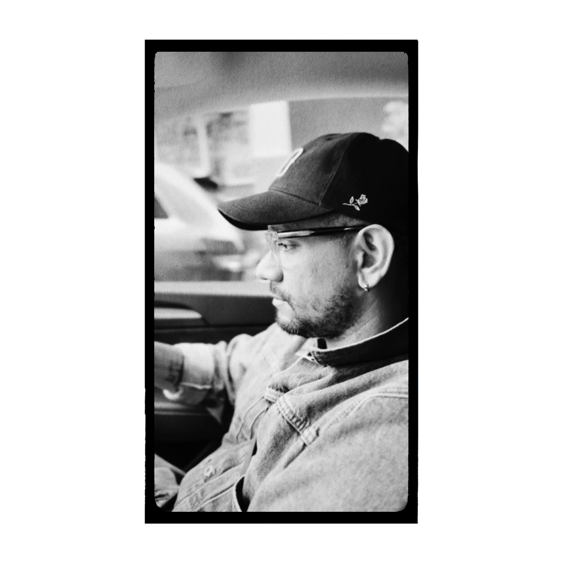 Black Dominican Republic dad cap