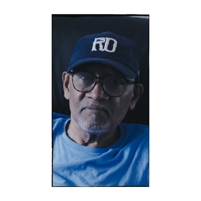 Blue Dominican Republic dad cap