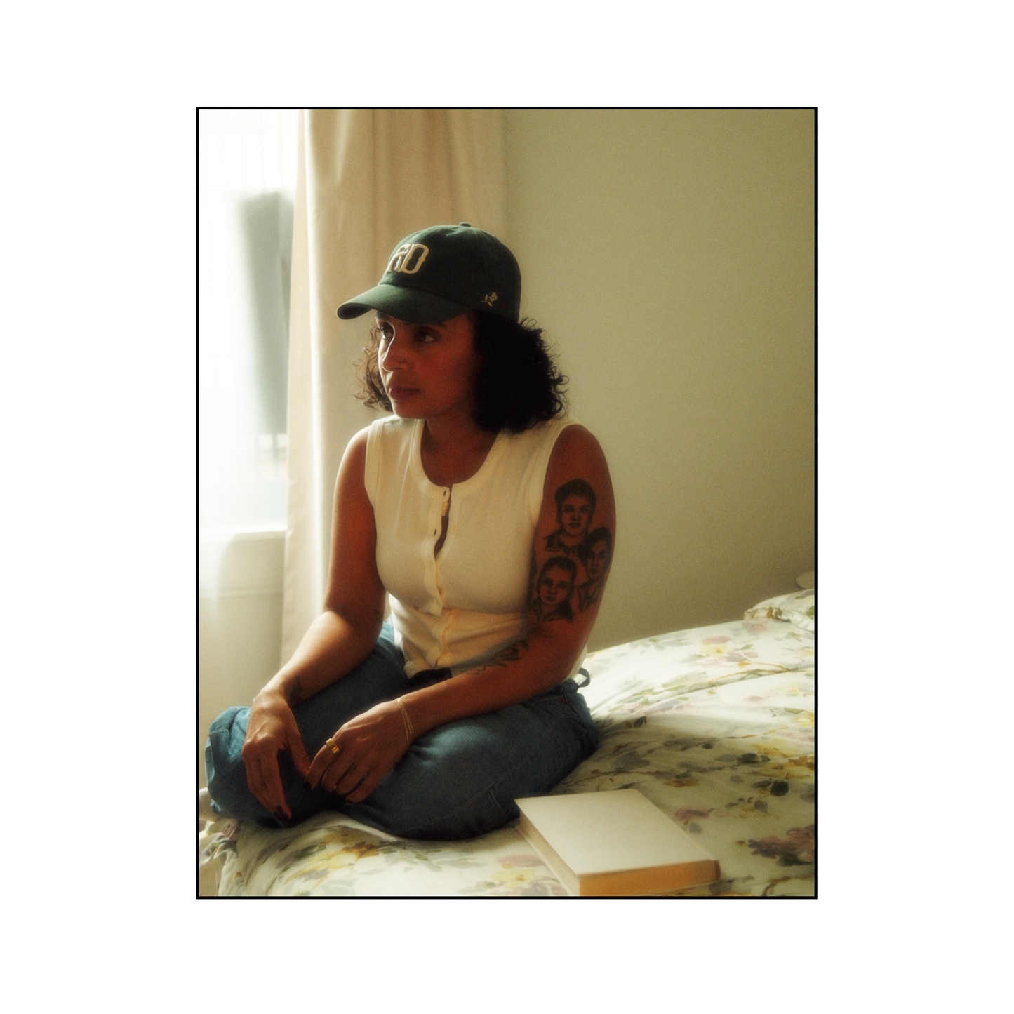 Green Dominican Republic dad cap