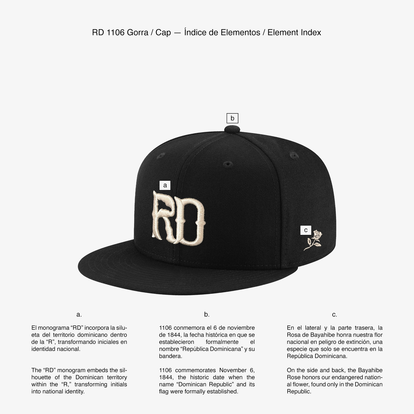 "RD" 1106 High Profile Premium Snapback Cap